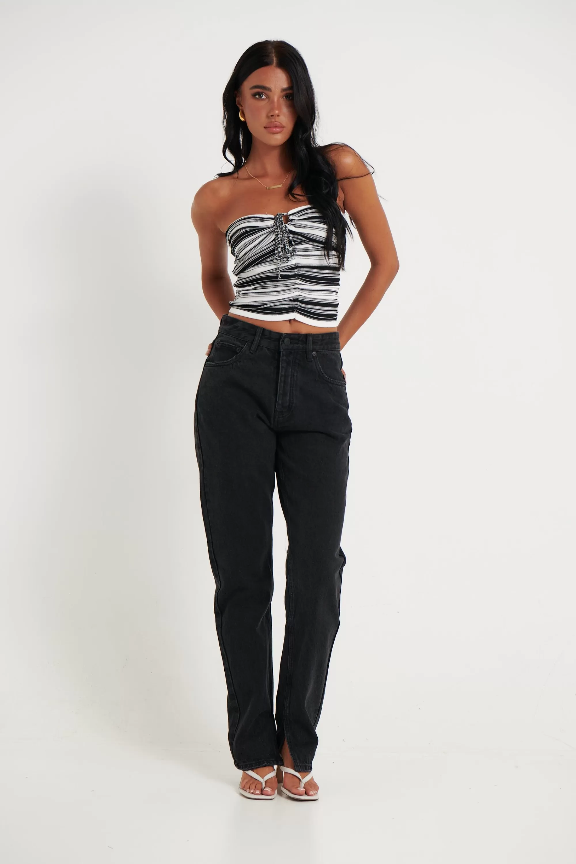 Denim>Bayse Melrose Denim Backstage Black