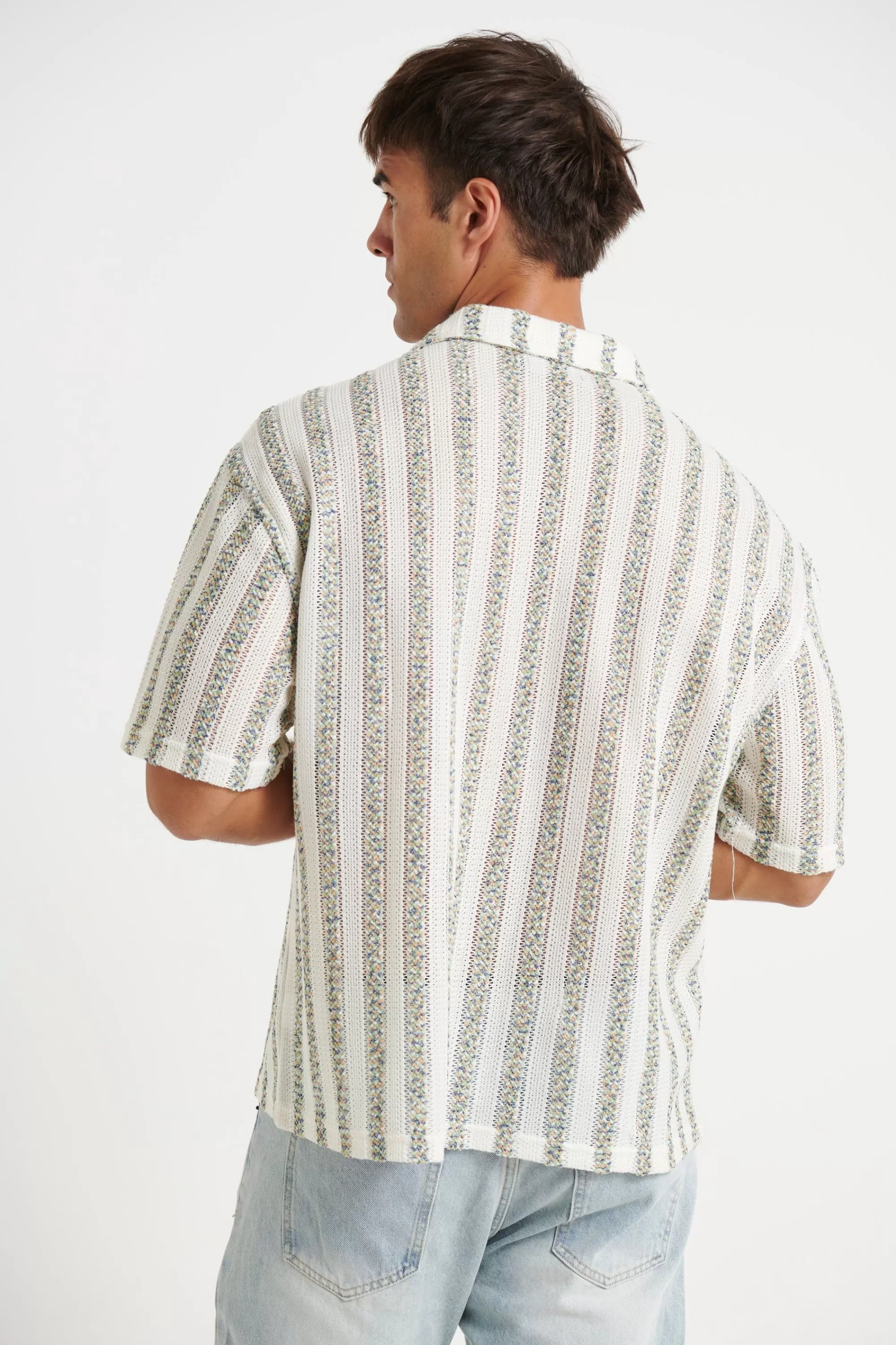 Shirts>NTH Raf Cropped Shirt Stripe Vintage